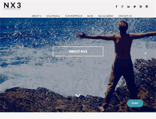 Tablet Screenshot of nx3corp.com